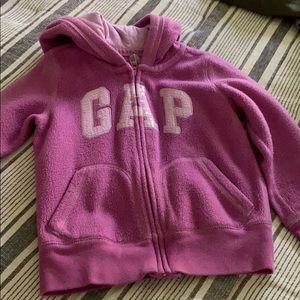 Girls zip up hooodie